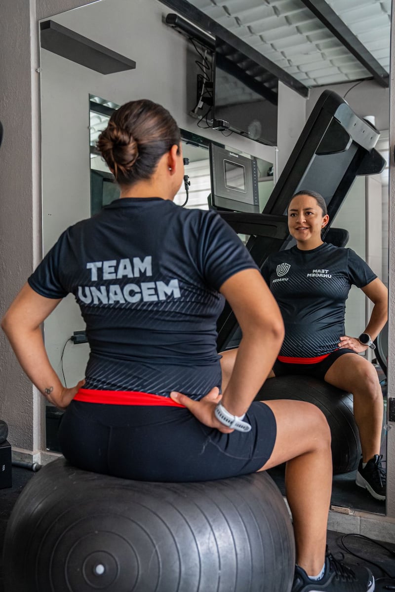 Glenda Morejón confía en la fortaleza de su equipo familiar.