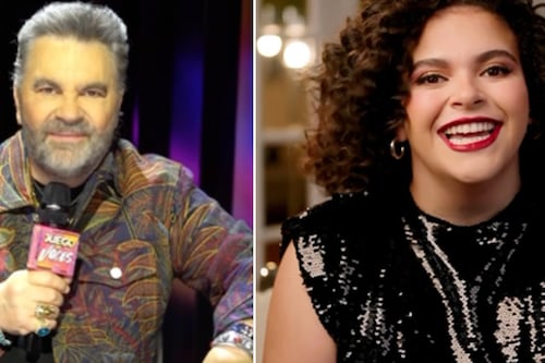 “Ella vestida como señora, y él como payaso”, critican a Lucerito y Mijares por sus looks en reciente concierto