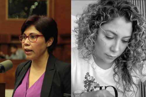 “Ni el Sr. Presidente, ni la primera dama”: Elizabeth Otavalo indignada por la falta de empatía de María de Lourdes