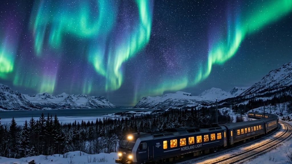 Tren panorámico Noruega
