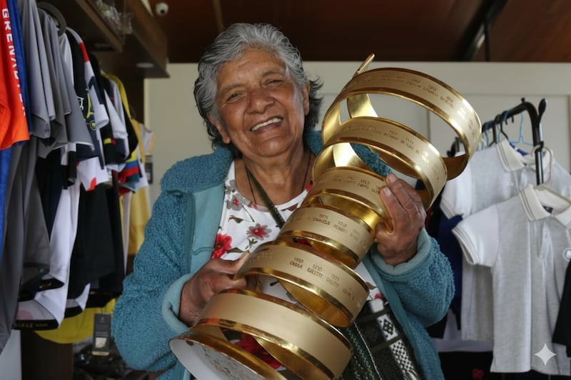 Ana Luisa Montenegro, madre de Richard Carapaz