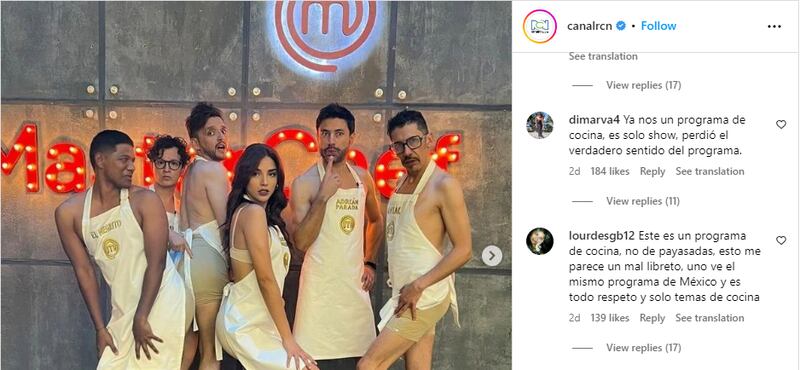 “¿Sudado a lo Paola Jara?” Así ‘de bajo’ cayeron los participantes de ‘MasterChef Celebrity’