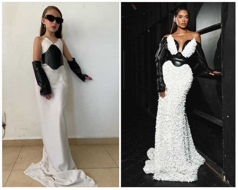 Niña de 10 años recrea los looks de Galilea Montijo en las galas de La Casa de los Famosos-