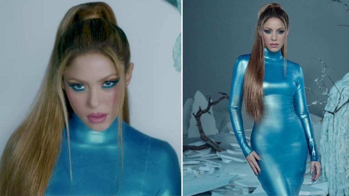 Shakira llevó en escenas del video de 'TQG'