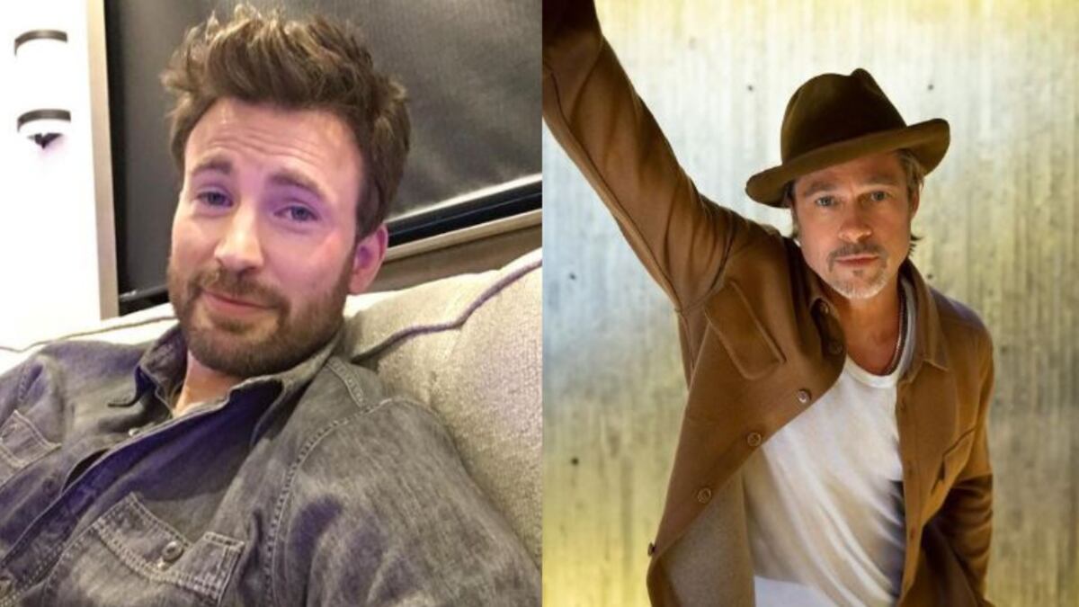 Chris Evans y Brad Pitt son de los solteros más deseados.