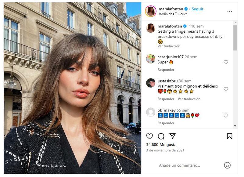 Hay un flequillo de moda para todas durante este 2024