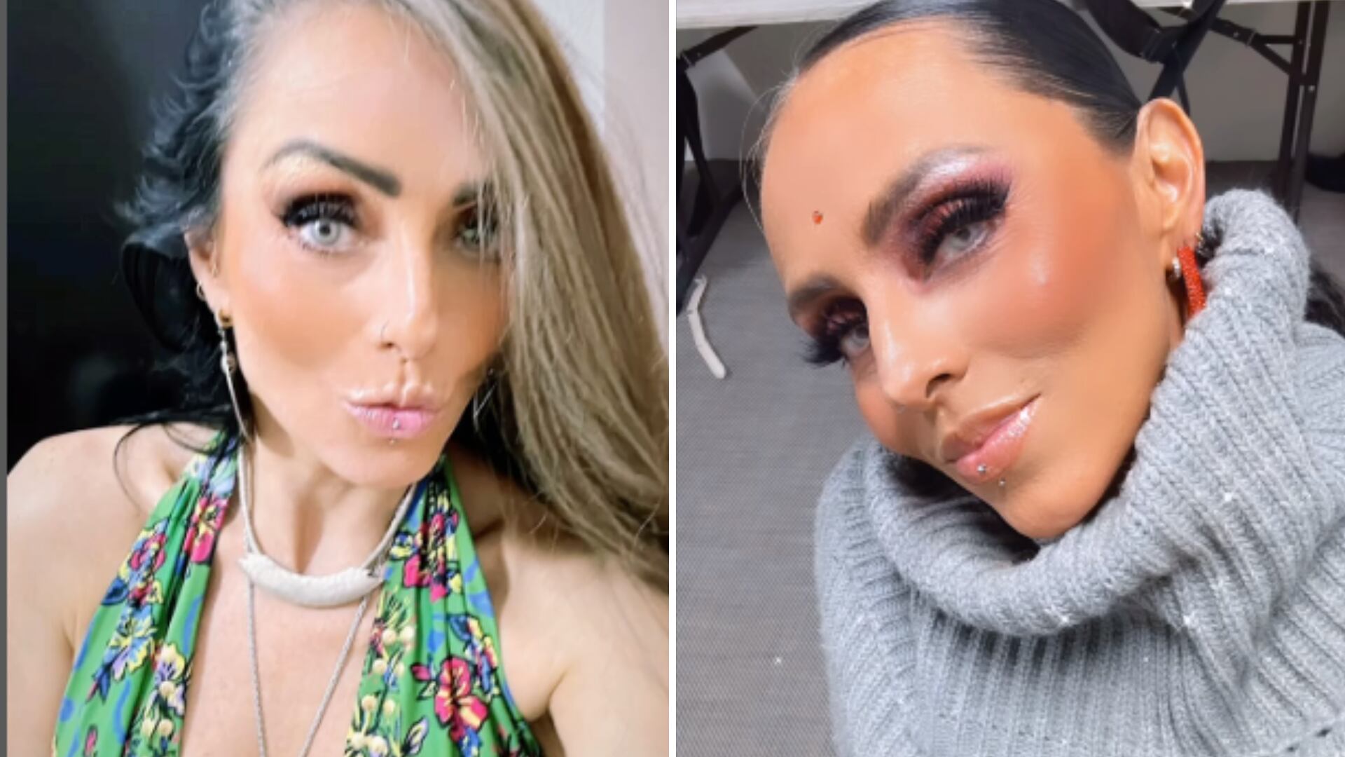 Comparan a Ivonne Montero con Kim Kardashian por este detalle inusual en su rostro.