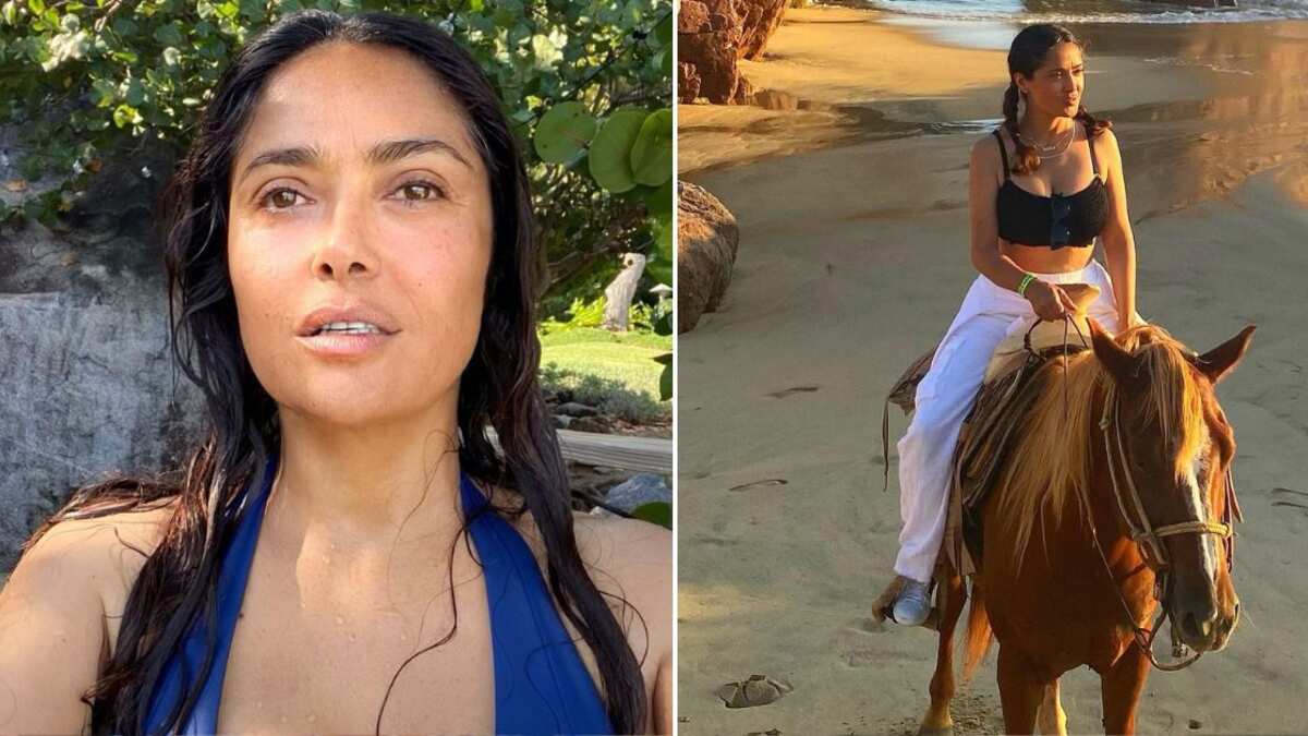 Salma Hayek es la reina del estilo estival