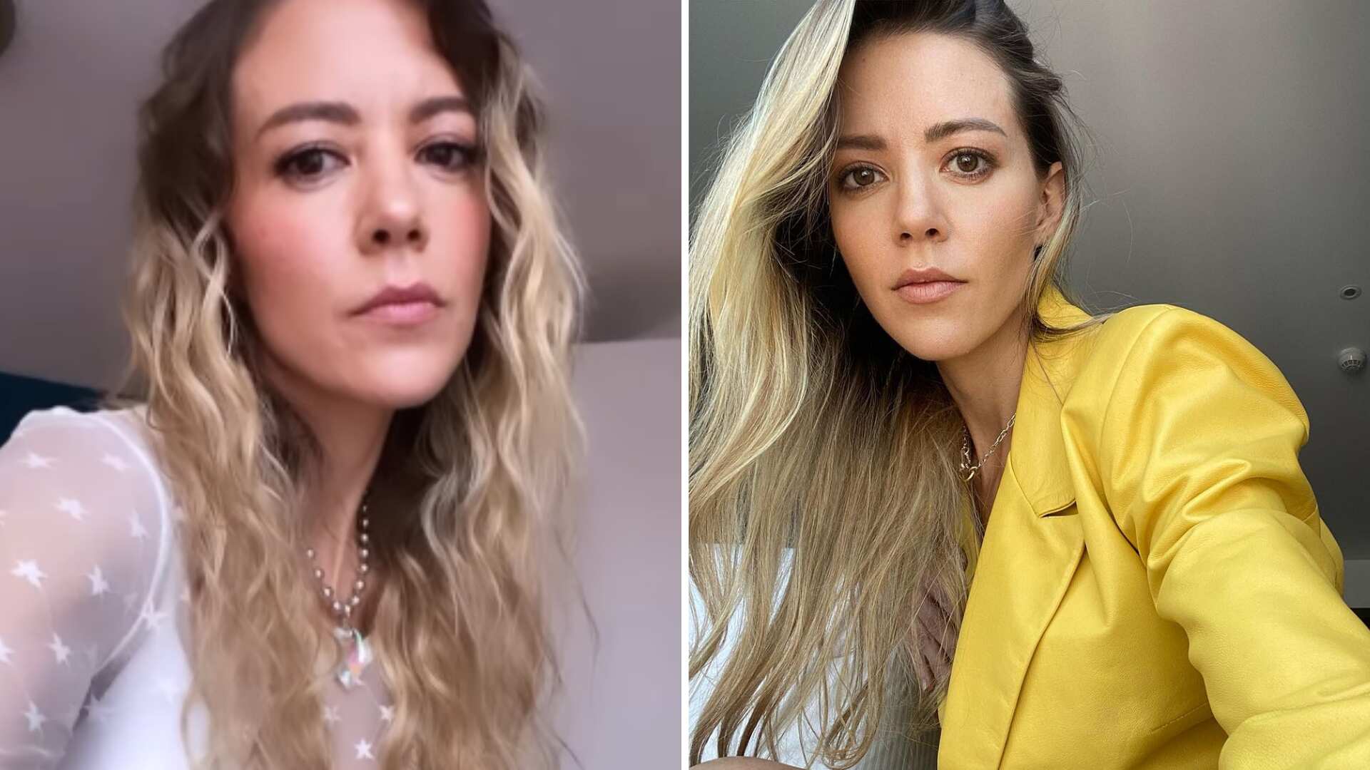 La actriz Fernanda Castillo asistió a los premios Metro, donde fue criticada por su vestido.