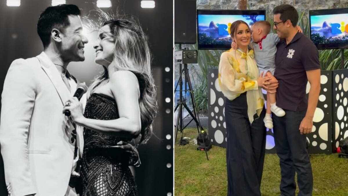 Carlos Rivera y Cynthia Rodríguez celebran el segundo cumpleaños de su hijo León