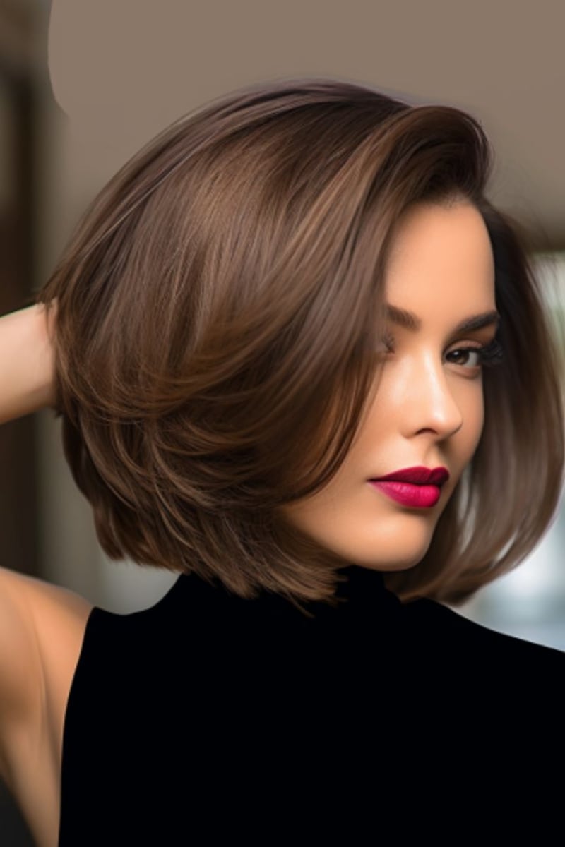 Corte de pelo box bob para embarazadas