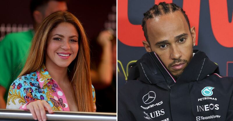 ¿Amores prohibidos? Shakira y Lewis Hamilton se citan “en secreto”