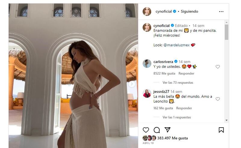 Carlos Rivera y Cynthia Rodriguez contrajeron nupcias en una boda secreta en 2022