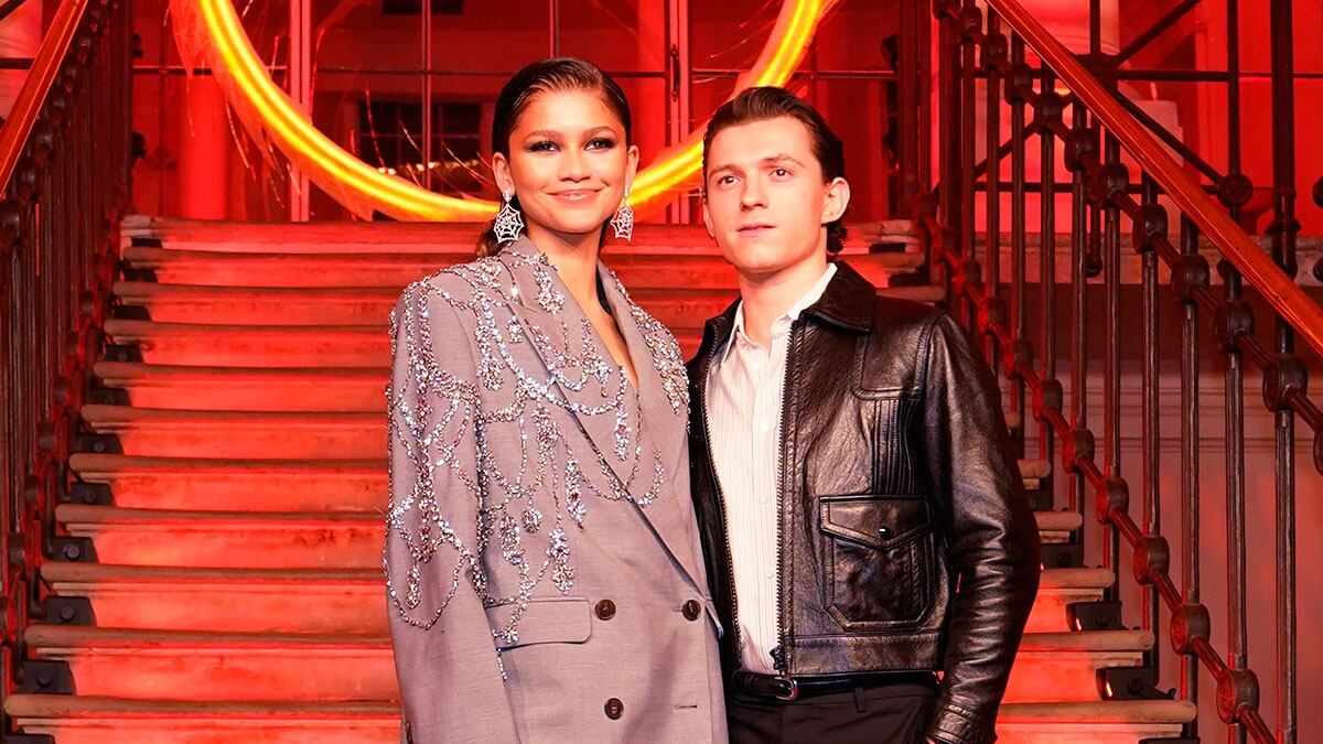 Zendaya y Tom Holland.