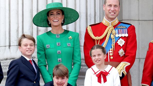 Kate Middleton, William y sus tres hijos