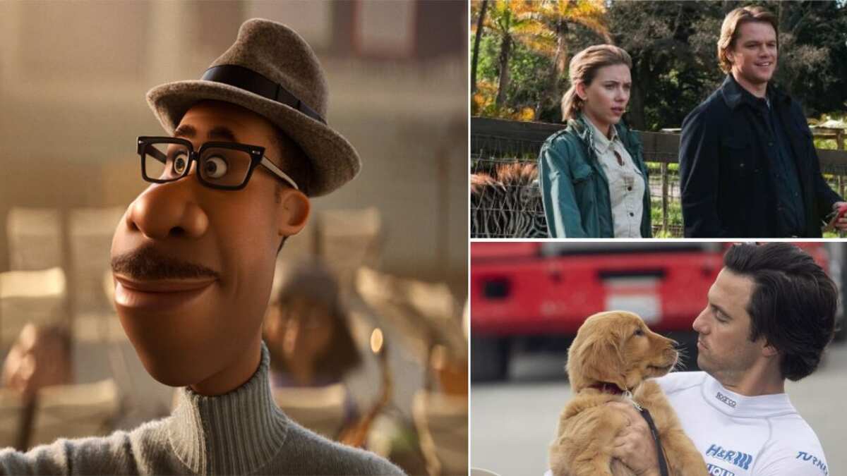 Fotogramas de 'Soul', 'Un zoológico en casa' y 'Mi amigo Enzo'