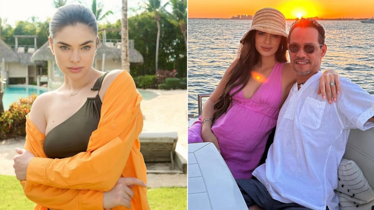 La última publicación de Nadia Ferreira con Marc Anthony desató especulaciones de embarazo.