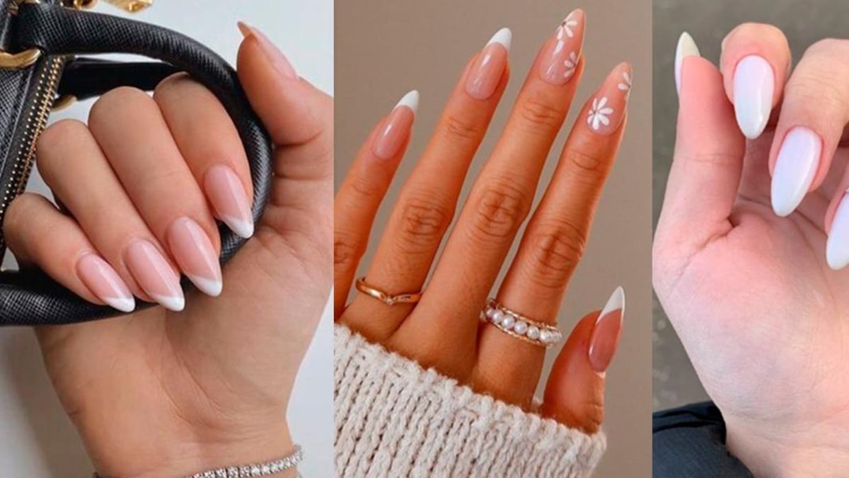 Las uñas blancas son las más elegantes para llevar a los 40