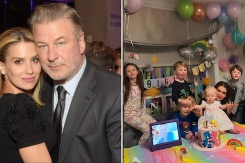 ¿Adicta al embarazo? Acusan a Hilaria, esposa de Alec Baldwin, por la llegada de su séptimo hijo