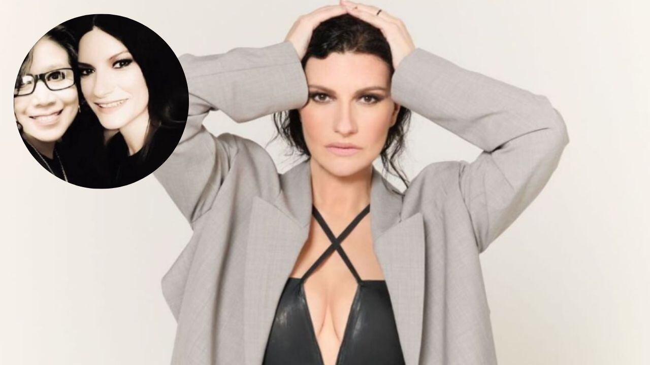 Laura Pausini y Marilyn Cote