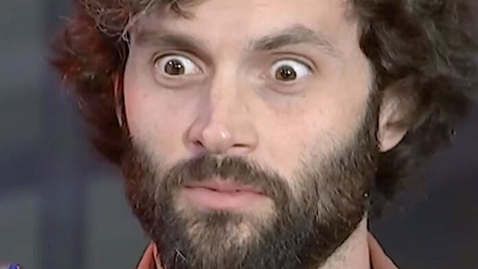 El protagonista de la serie "You", Penn Badgley.