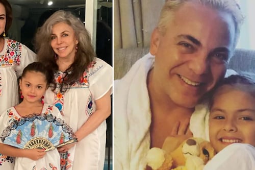 ¿El clon de Verónica Castro? Así de cambiada y grande está la hija de Cristian Castro a sus 11