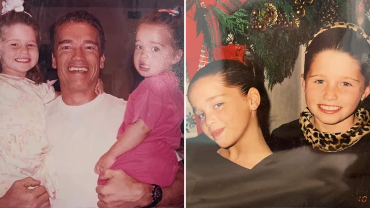 Arnold Schwarzenegger tiene dos bellas y exitosas hijas