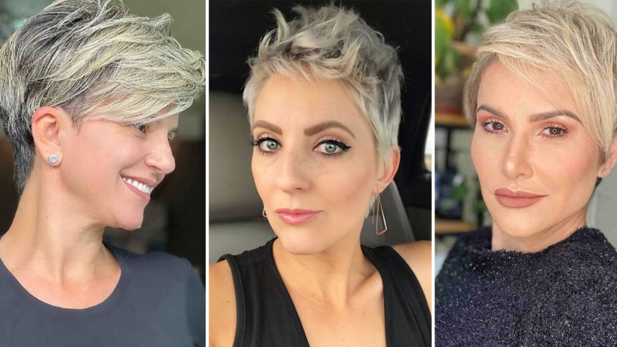 Cortes de cabello pixie para mujeres 40 años