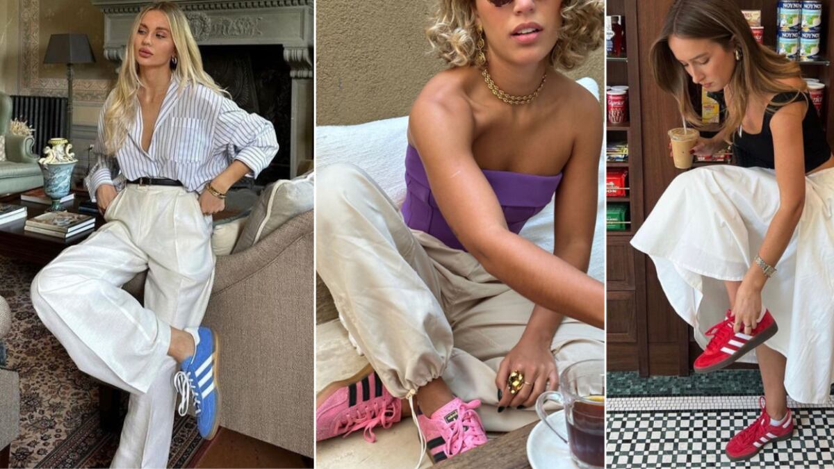 Tendencia en tenis de colores