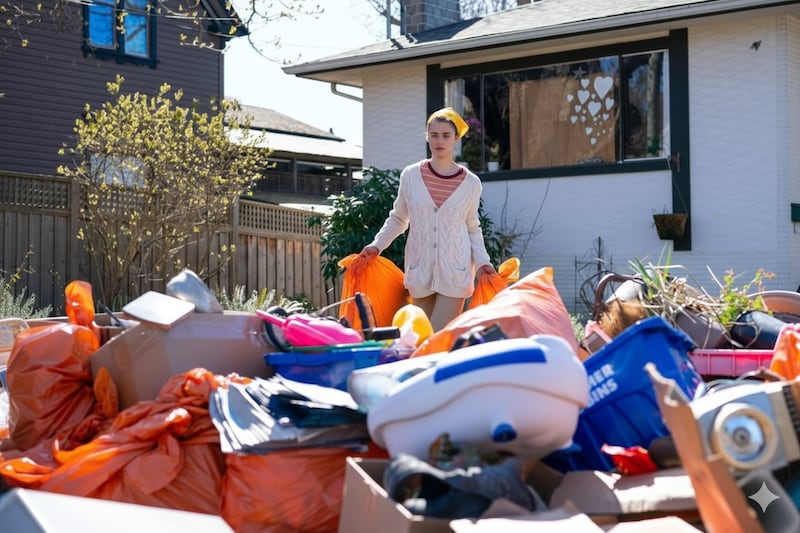 Las cosas por limpiar