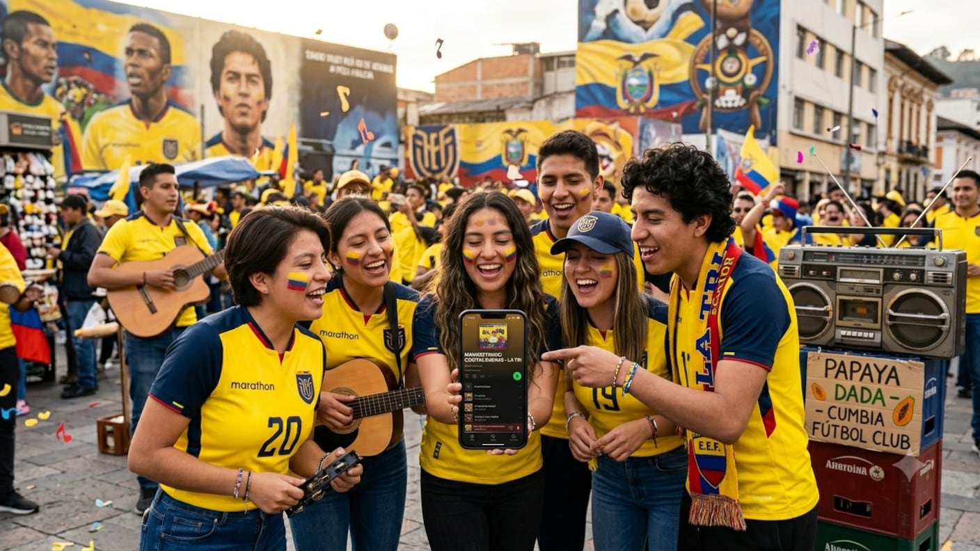 La playlist de La Tri: las canciones ecuatorianas para hacernos vibrar rumbo al mundial
