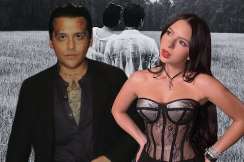 ¡No están separados! El detalle que comprobaría que Nodal y Ángela Aguilar siguen juntos y nadie notó