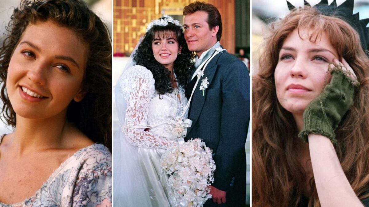 Thalía protagonizó la llamada "trilogía de las Marías" en la década de los 90