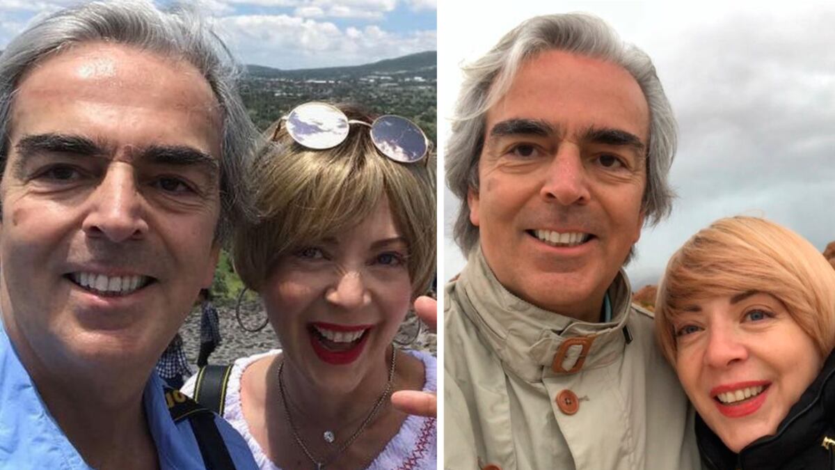 Edith González y Lorenzo Lazo