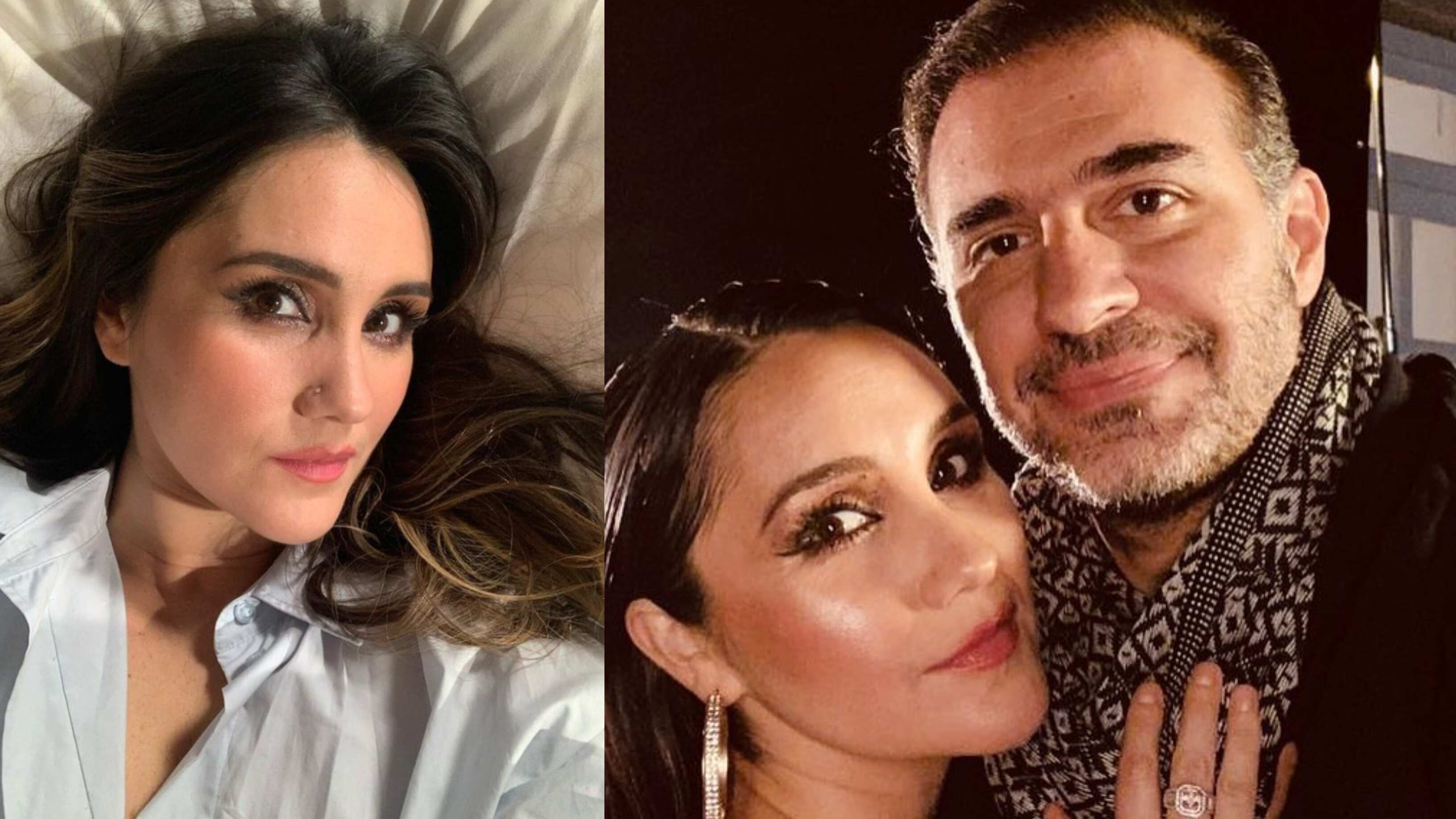 Dulce María y Paco Álvarez