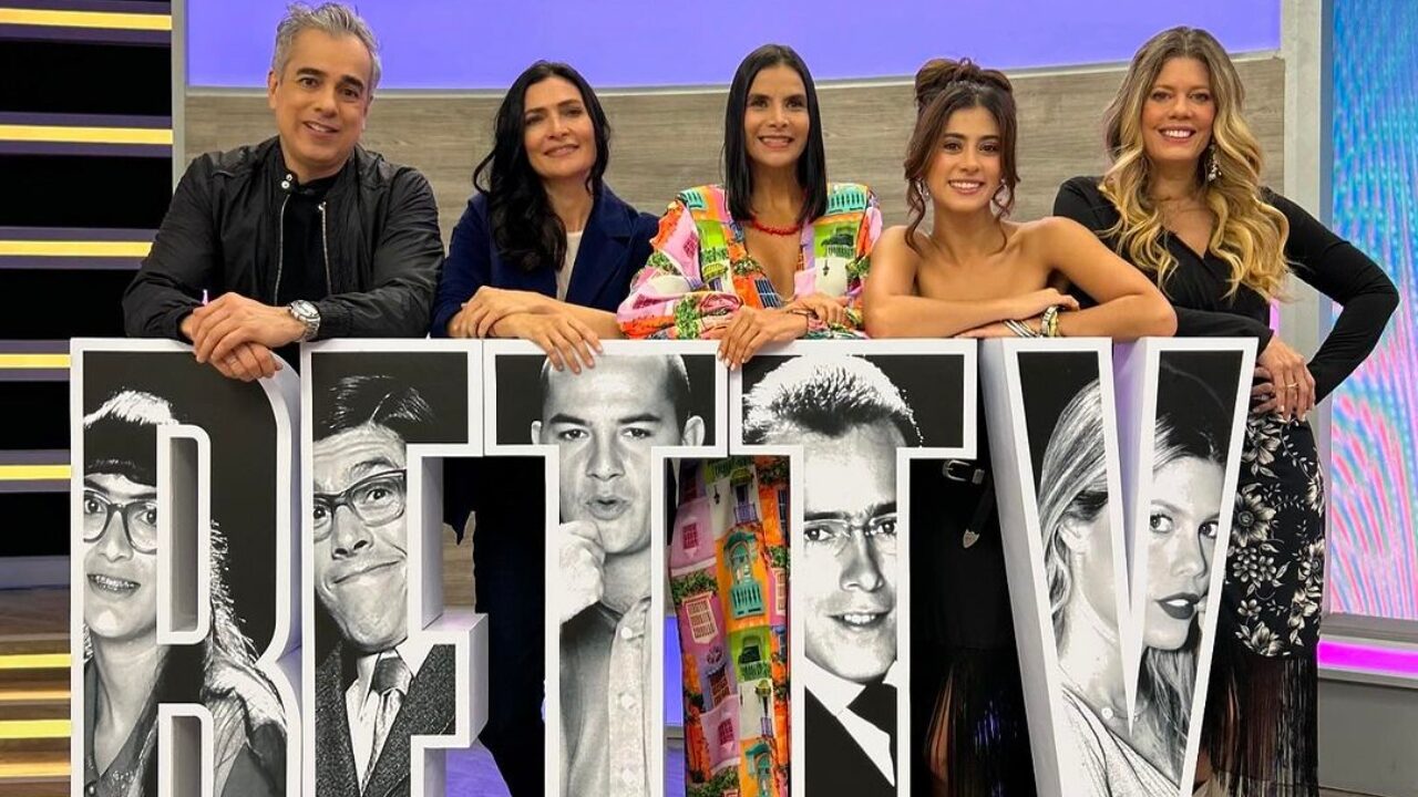 Actores de 'Yo soy Betty, la fea' en 'Buen Día Colombia'.