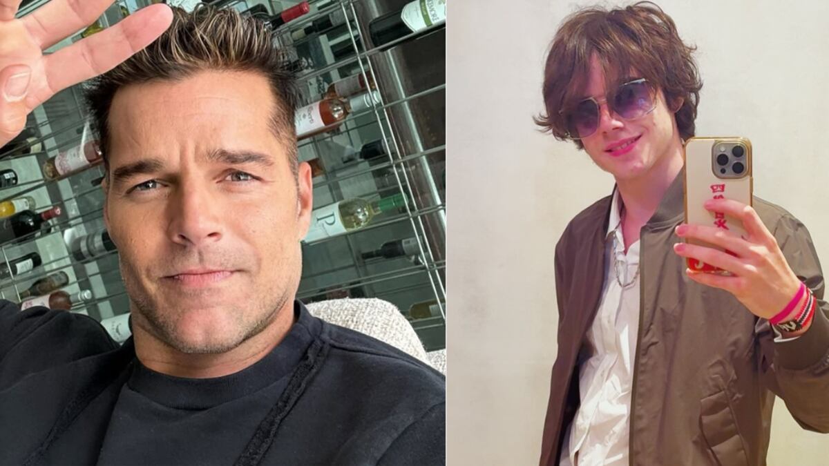 Tino hizo su debut en el escenario junto a su padre y le llovieron halagos.