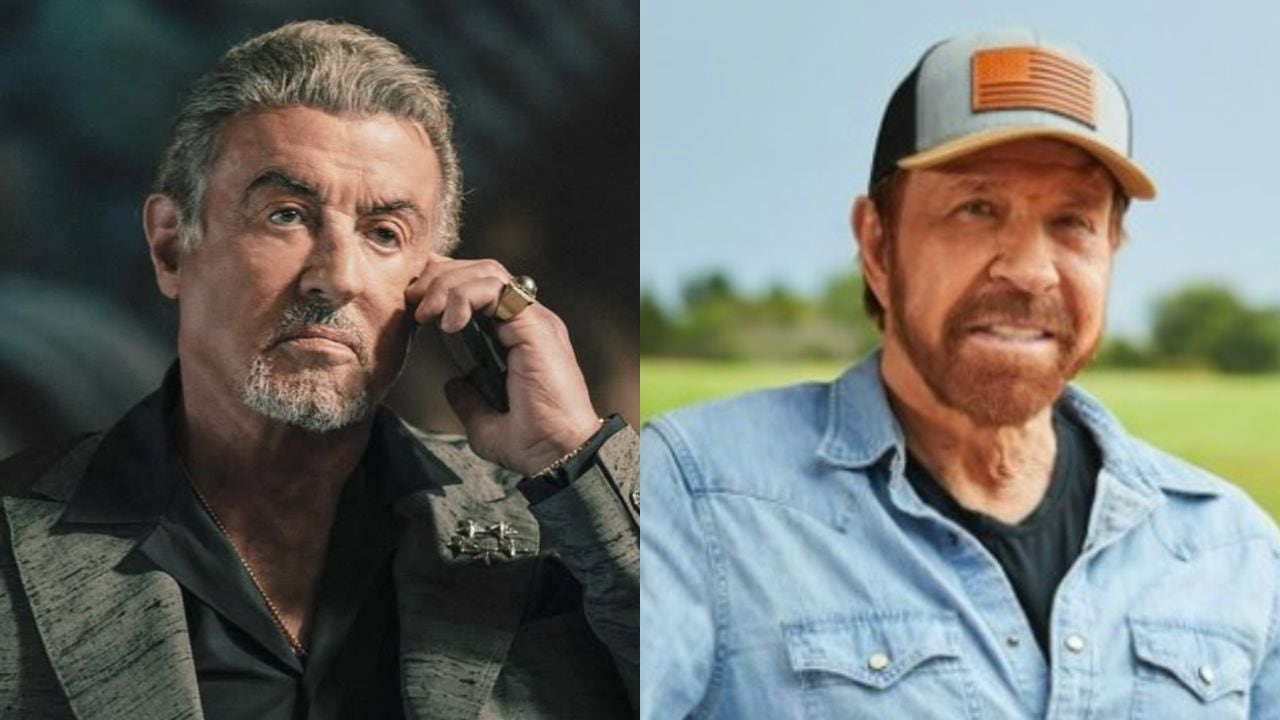 Sylvester Stallone y Chuck Norris