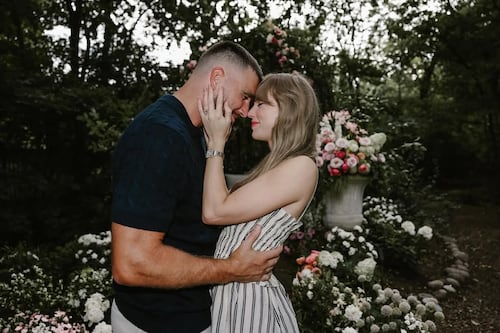 Taylor Swift y Travis Kelce: así se vería el primer hijo de la pareja