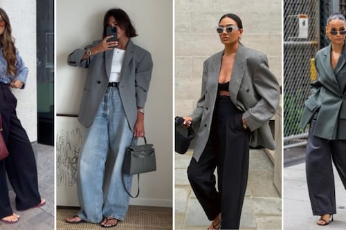 5 formas de llevar los pantalones baggy en 2026 sin dejar de lucir sofisticada