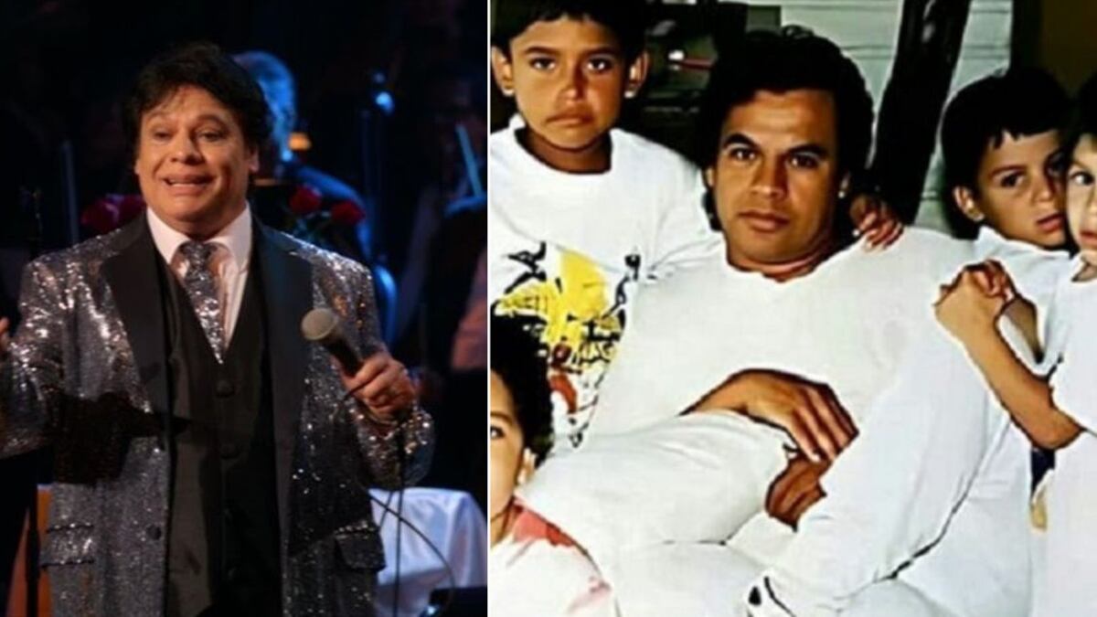 Juan Gabriel tuvo cinco hijos con la misma mujer