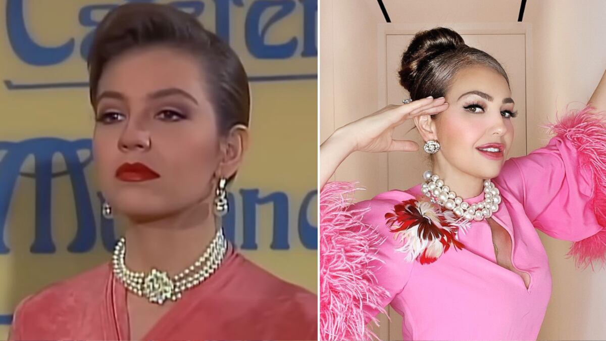Thalía ha homenajeado a sus personajes más icónicos al volverse a caracterizar como ellos