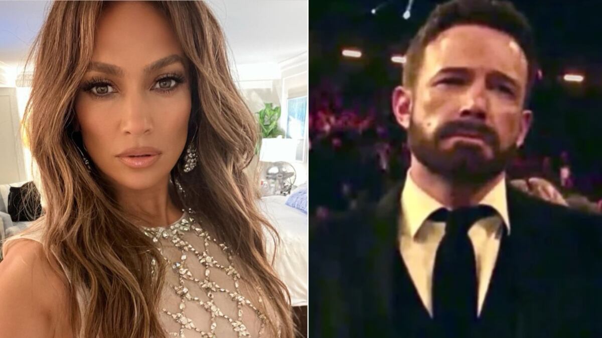 Jennifer Lopez aclaró a qué se deben las famosas expresiones de Ben Affleck durante las galas.