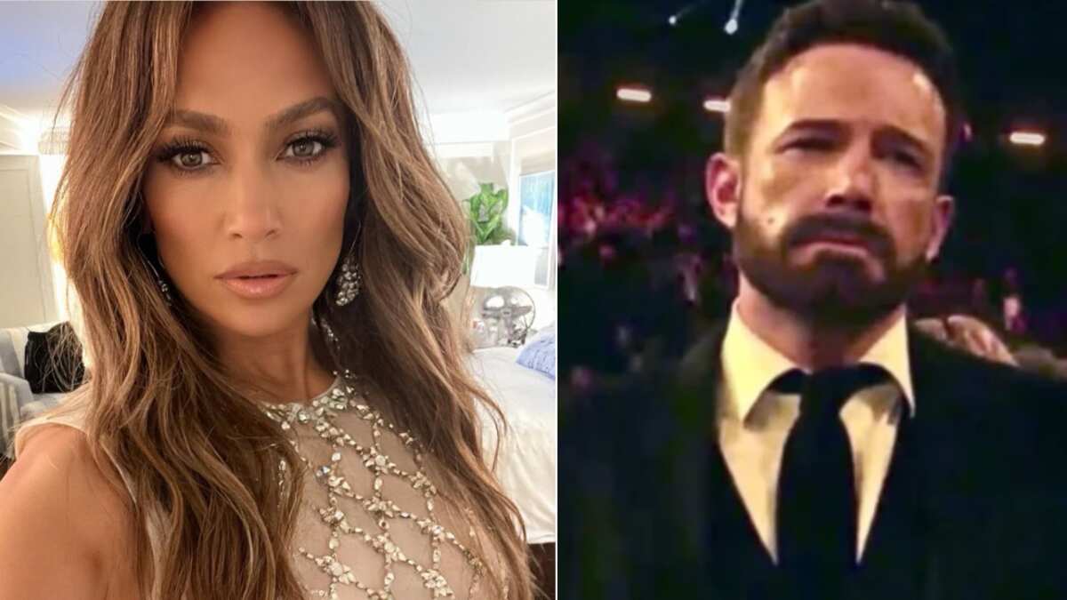 Jennifer Lopez aclaró a qué se deben las famosas expresiones de Ben Affleck durante las galas.