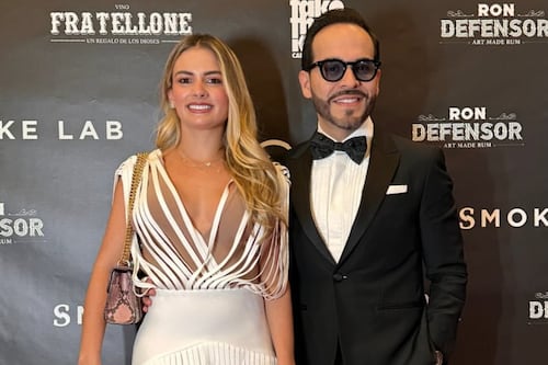Ella es Ana Lucía Pineda, la segunda esposa de Abelardo de la Espriella y a quien conoció siendo una bebé