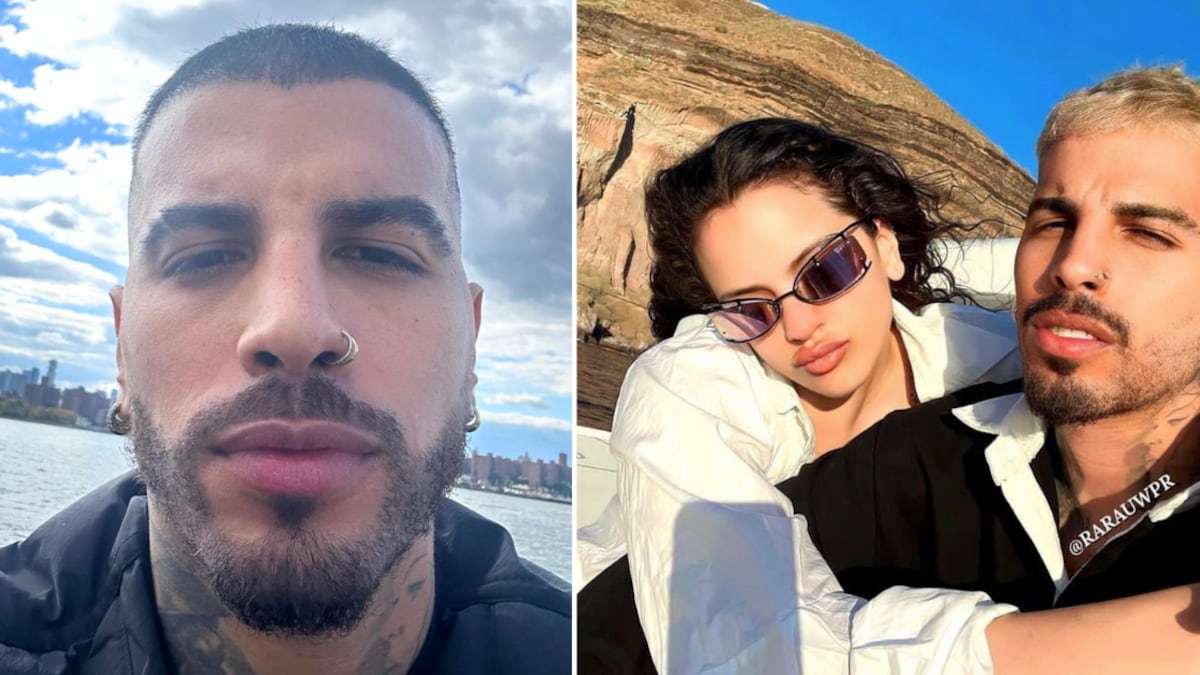 Acusan a Rauw Alejandro de no superar a Rosalía