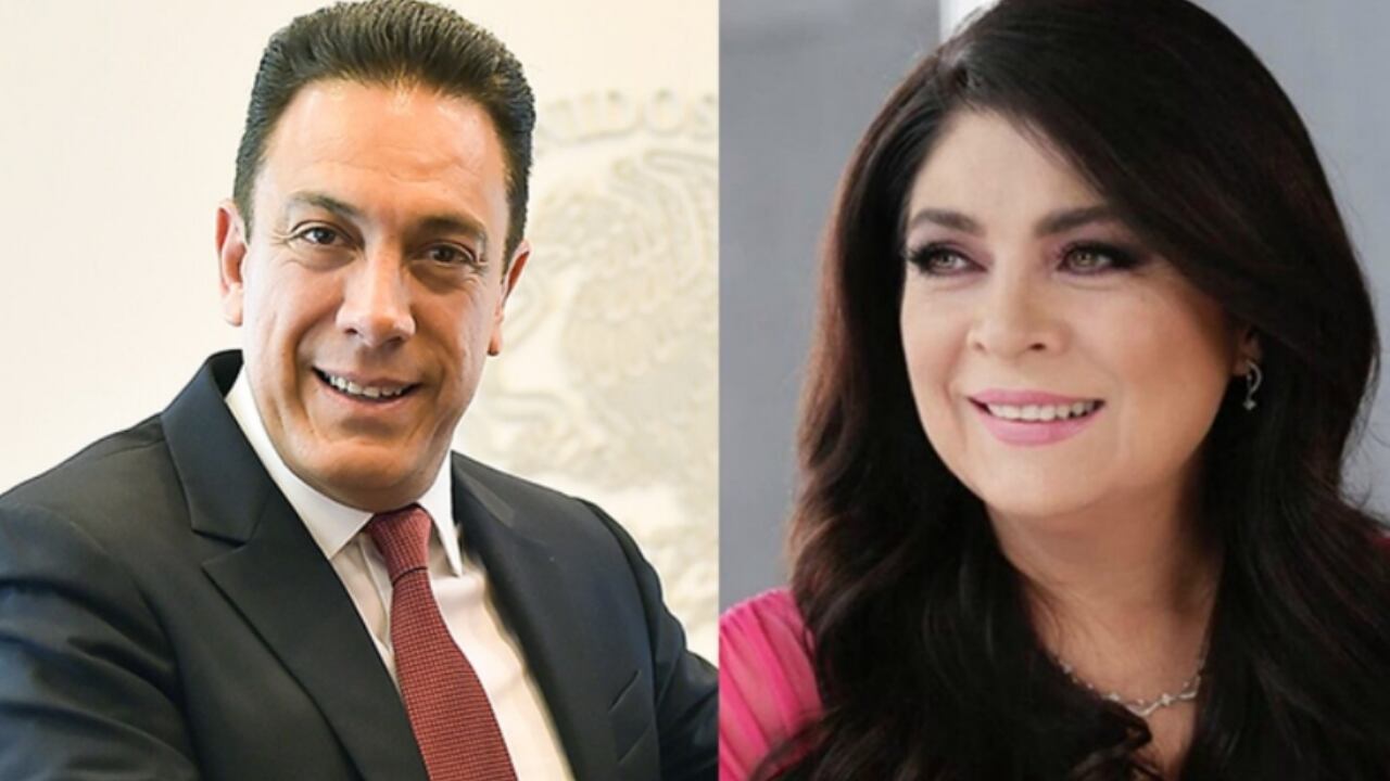 Victoria Ruffo y Omar Fayad
