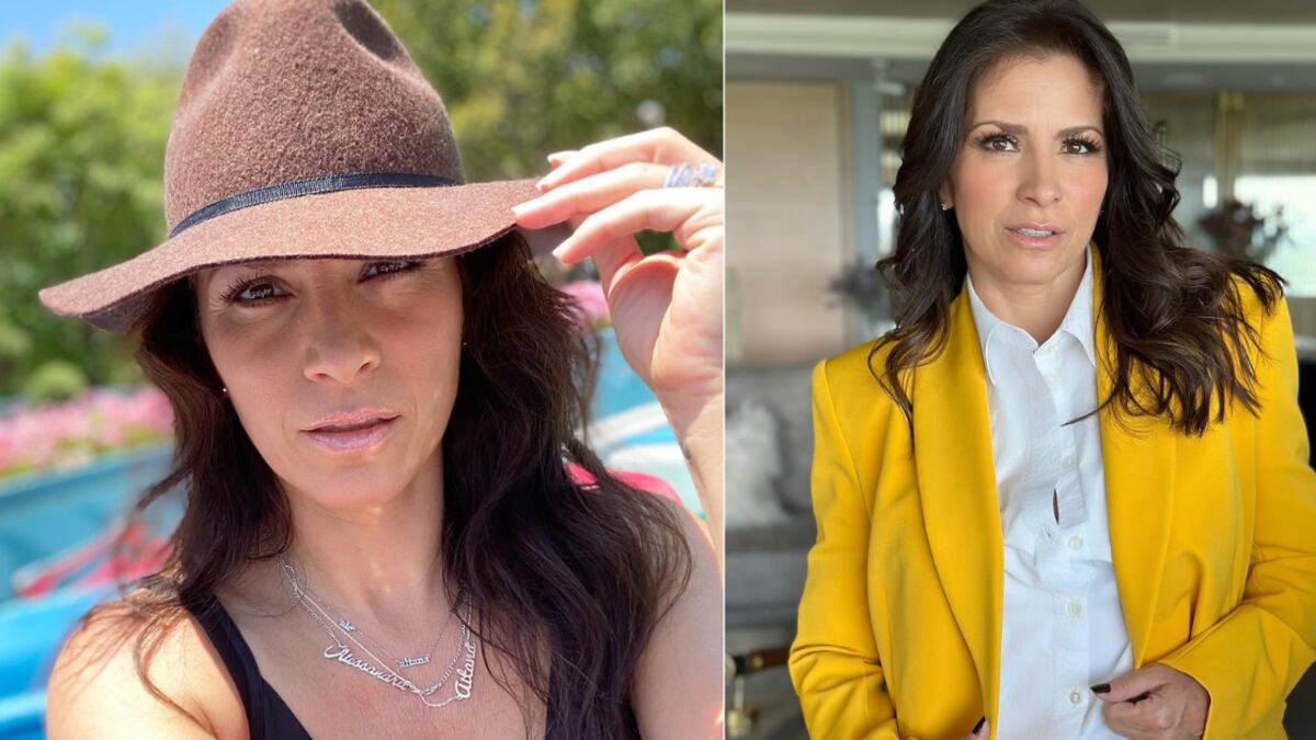 Alessandra Rosaldo impactó con un atuendo al estilo Anne Hathaway.