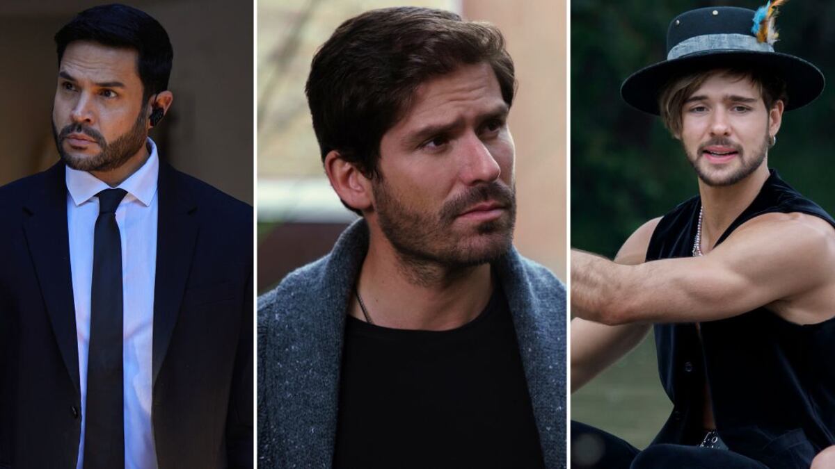 Alejandro Otero, Juan F. Samper y Julián Cerati en escenas de 'Pálpito'