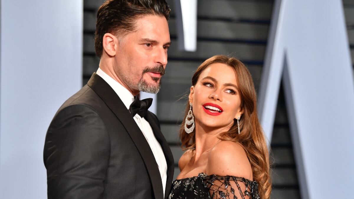 Joe Manganiell y Sofía Vergara